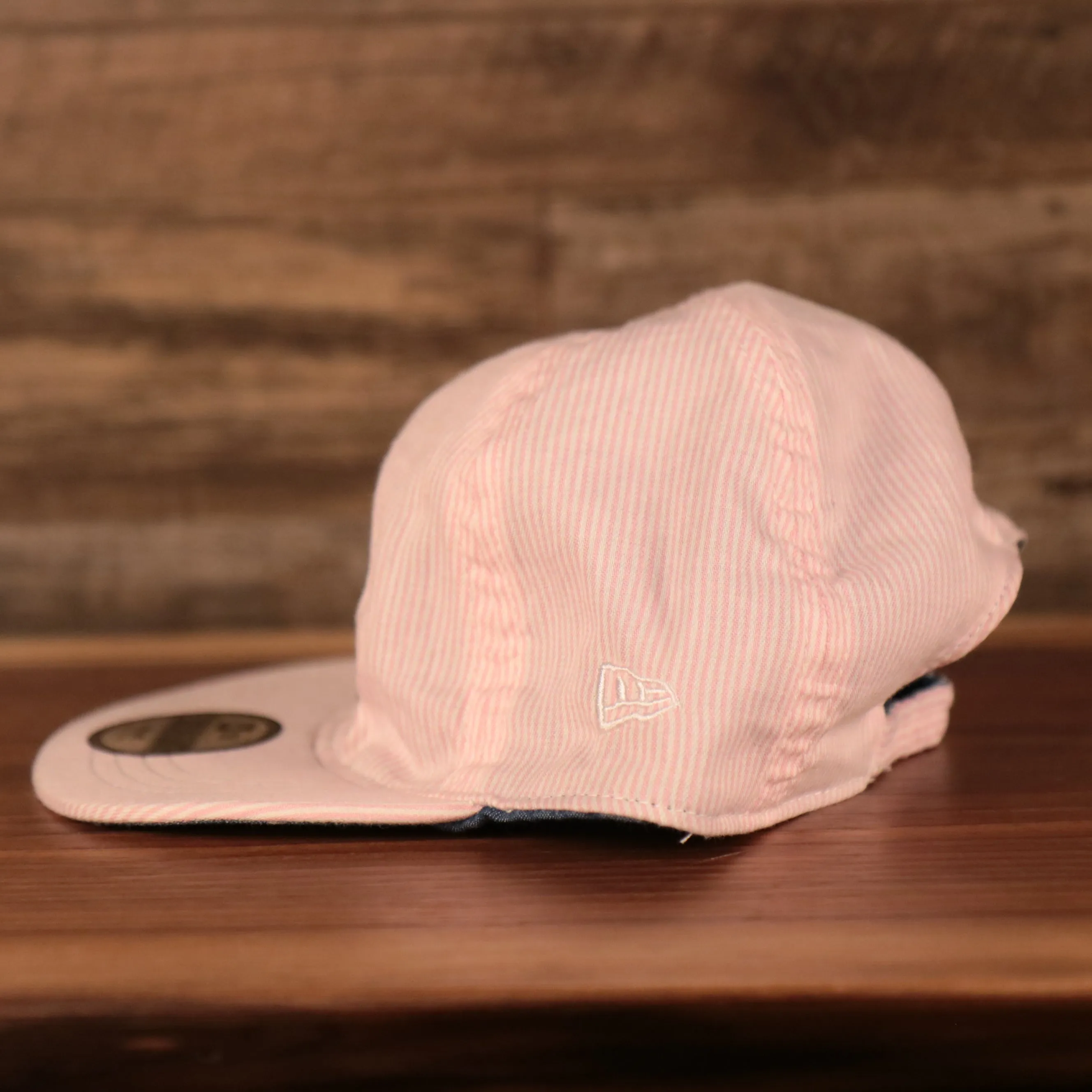 New York Yankees Reversible Navy & Pink Infant 9Twenty Dad Hat