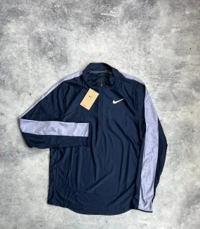 Nike 1/4 zip dri-fit track jacket