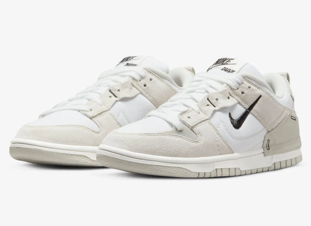 Nike SB Dunk Low Disrupt 2 Pale Ivory White Black DH4402-101