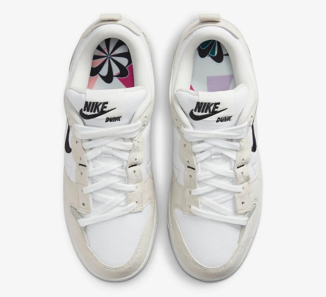 Nike SB Dunk Low Disrupt 2 Pale Ivory White Black DH4402-101