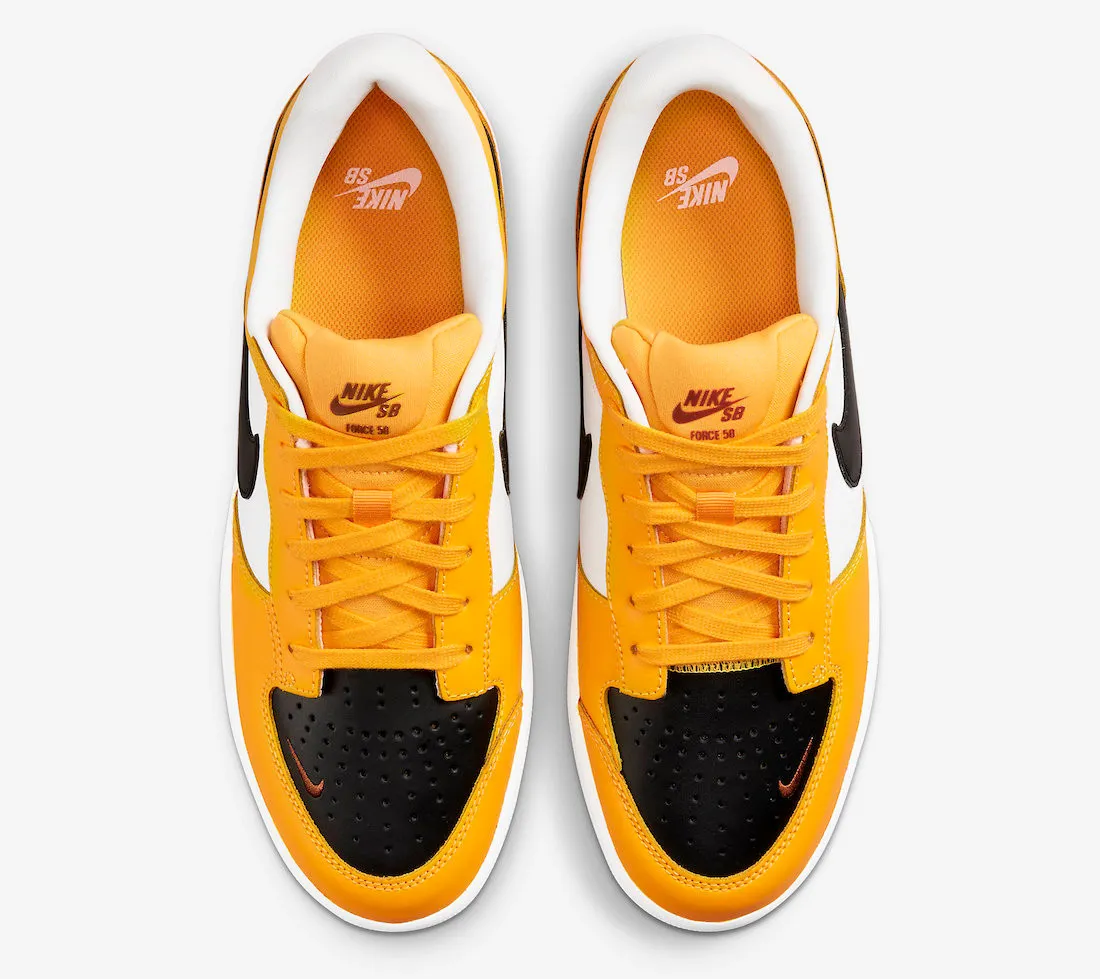 Nike SB Force 58 White Laser Orange Black DH7505-700