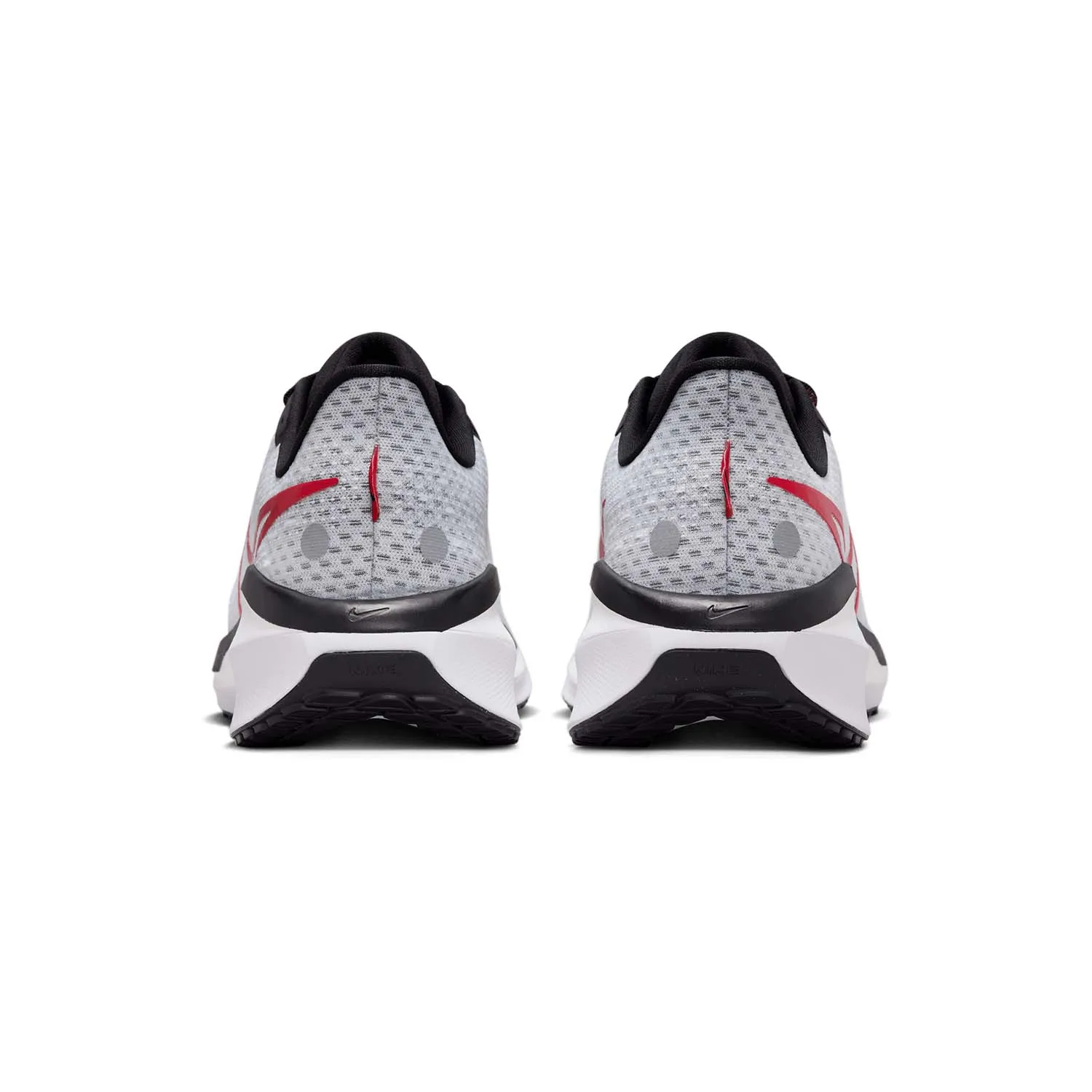 Nike Vomero 17  White/Black/Fire Red/Platinum Tint