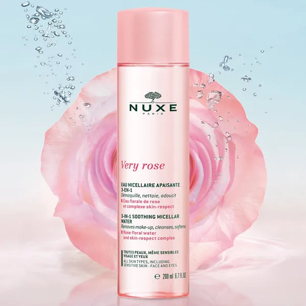 Nuxe Very Rose 3-In-1 Soothing Micellar Water 歐樹 - 玫瑰 3合1舒緩水 200ml