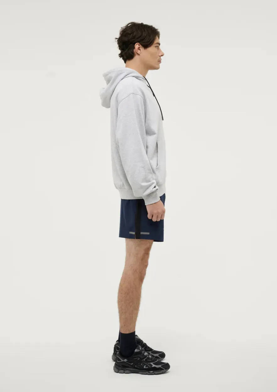 PE NATION - Fortitude Zip Thru Hoodie - Grey Marl