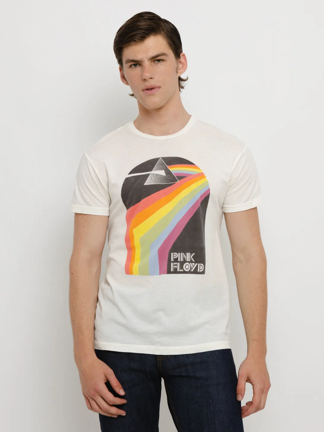 Pink Floyd Prism T-Shirt - Antique White