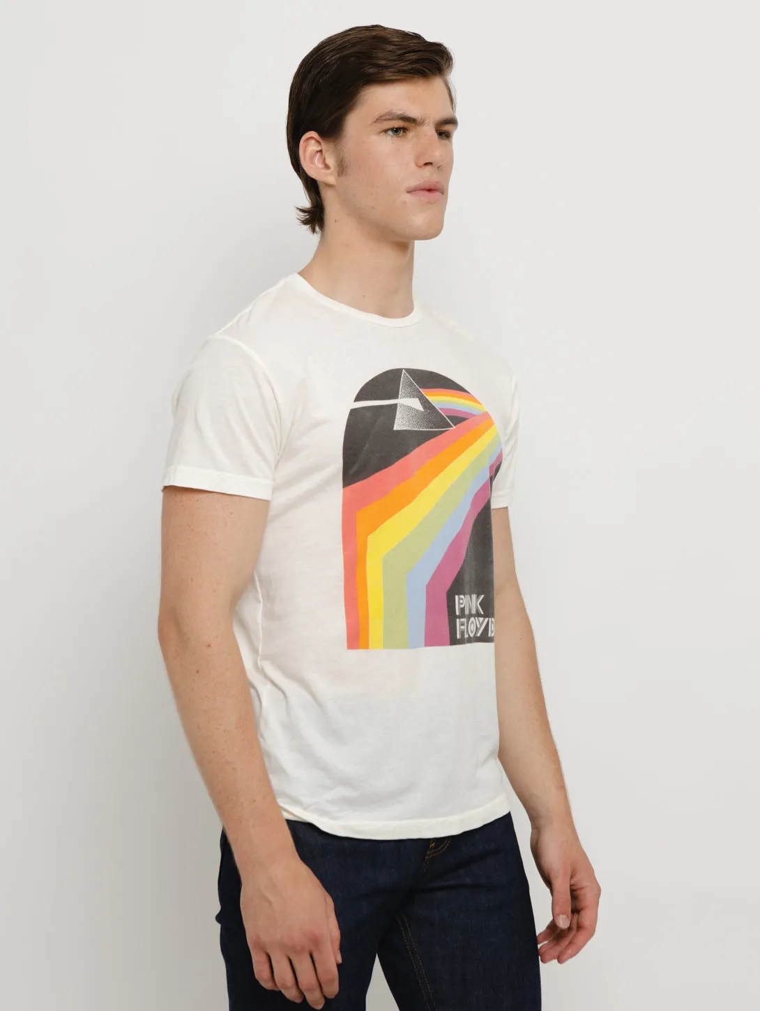 Pink Floyd Prism T-Shirt - Antique White