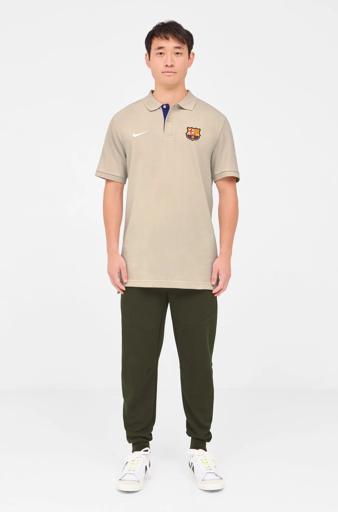 Polo crest beige Bara Nike