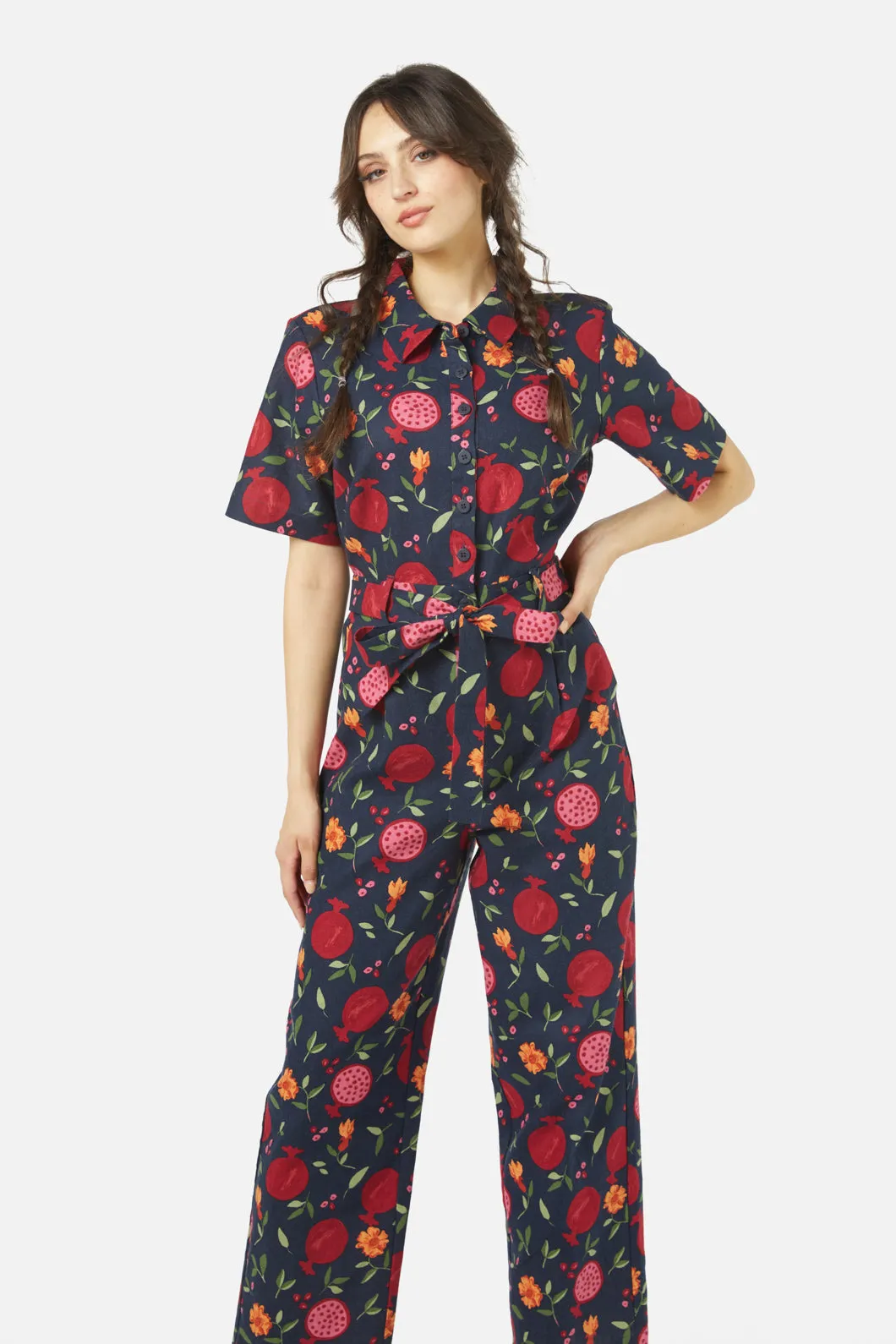 Pomegranate Jumpsuit