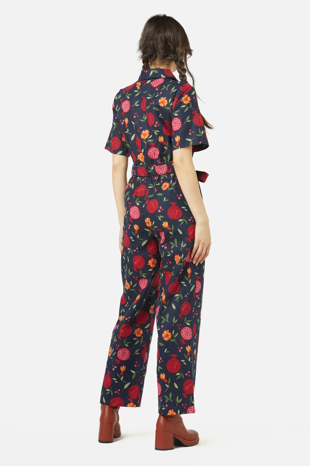 Pomegranate Jumpsuit