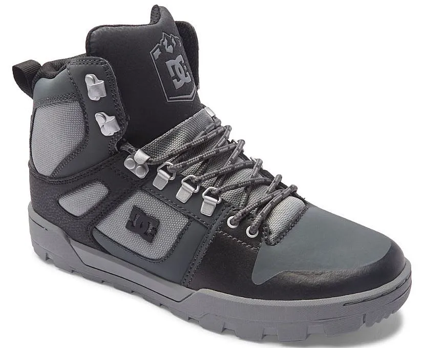 shoes DC Pure High -Top WR Boot - XKSK/Black/Grey/Black - men´s