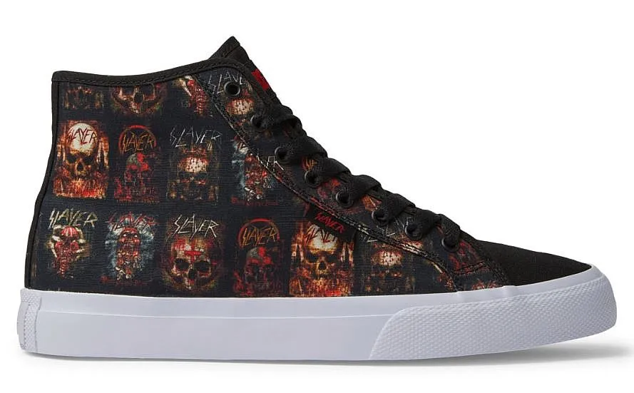 shoes DC Slayer Manual Hi - BWP/Black/White Print - men´s