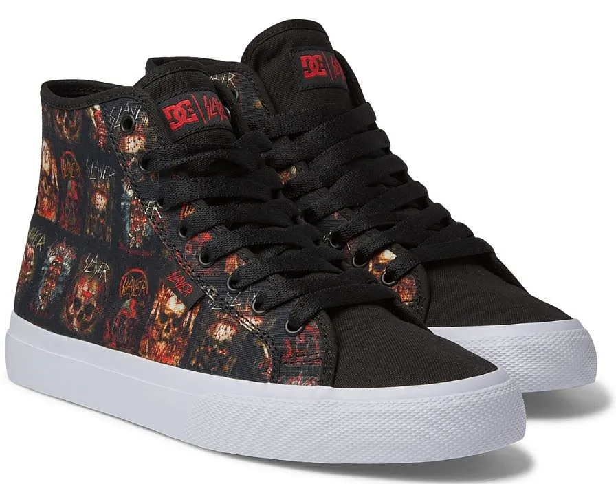 shoes DC Slayer Manual Hi - BWP/Black/White Print - men´s