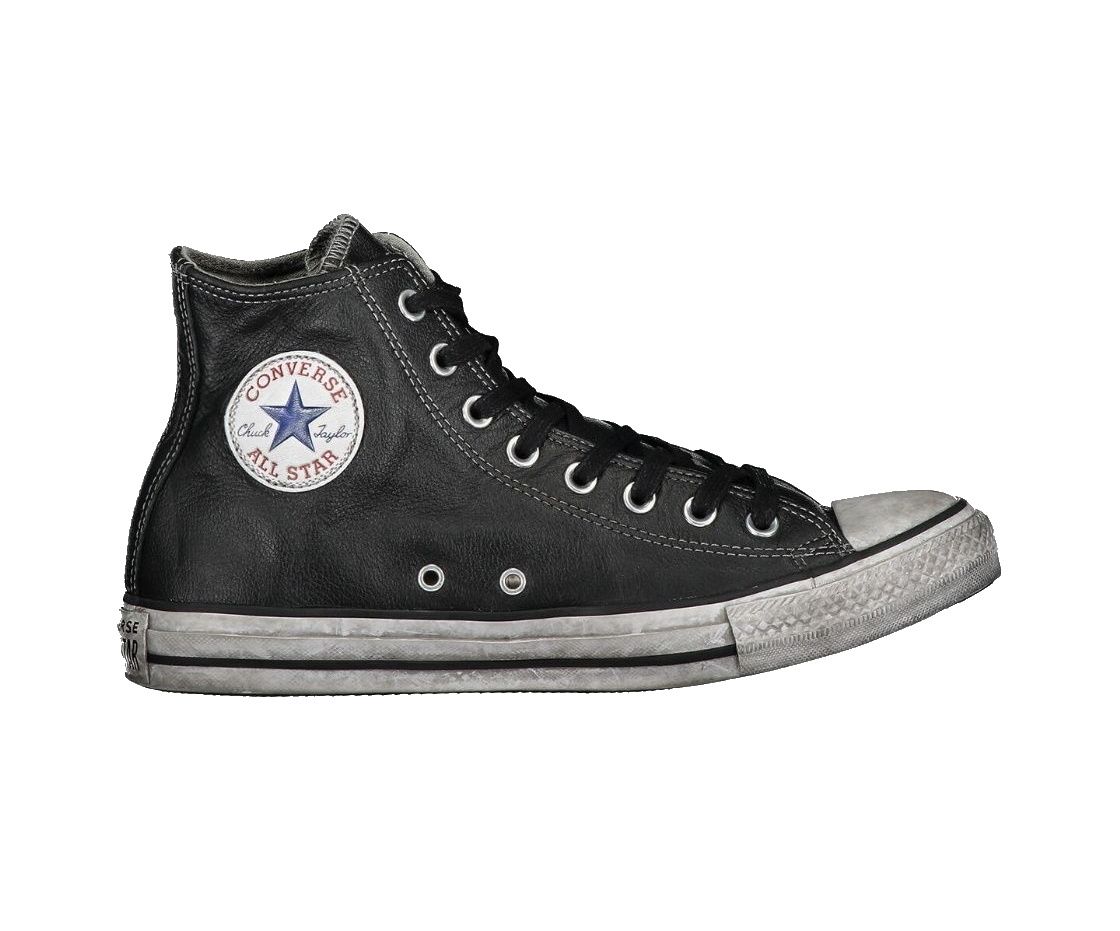 SNEAKERS CONVERSE UNISEX CT AS CANVAS/LEATH LTD HI OPT.WHITE/GREY VINTAGE 158575C