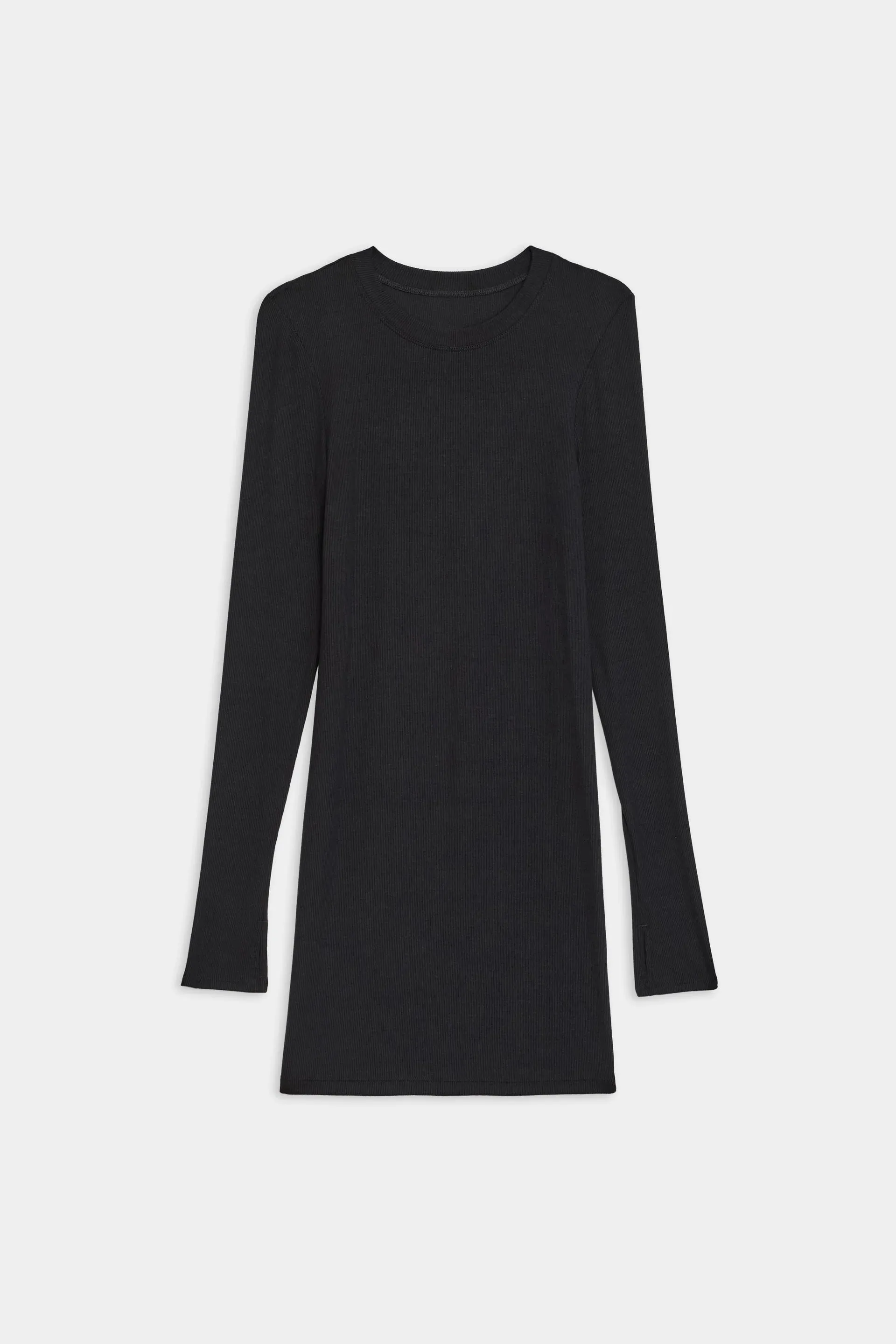 Splits 59 Louise Rib Long Sleeve Dress