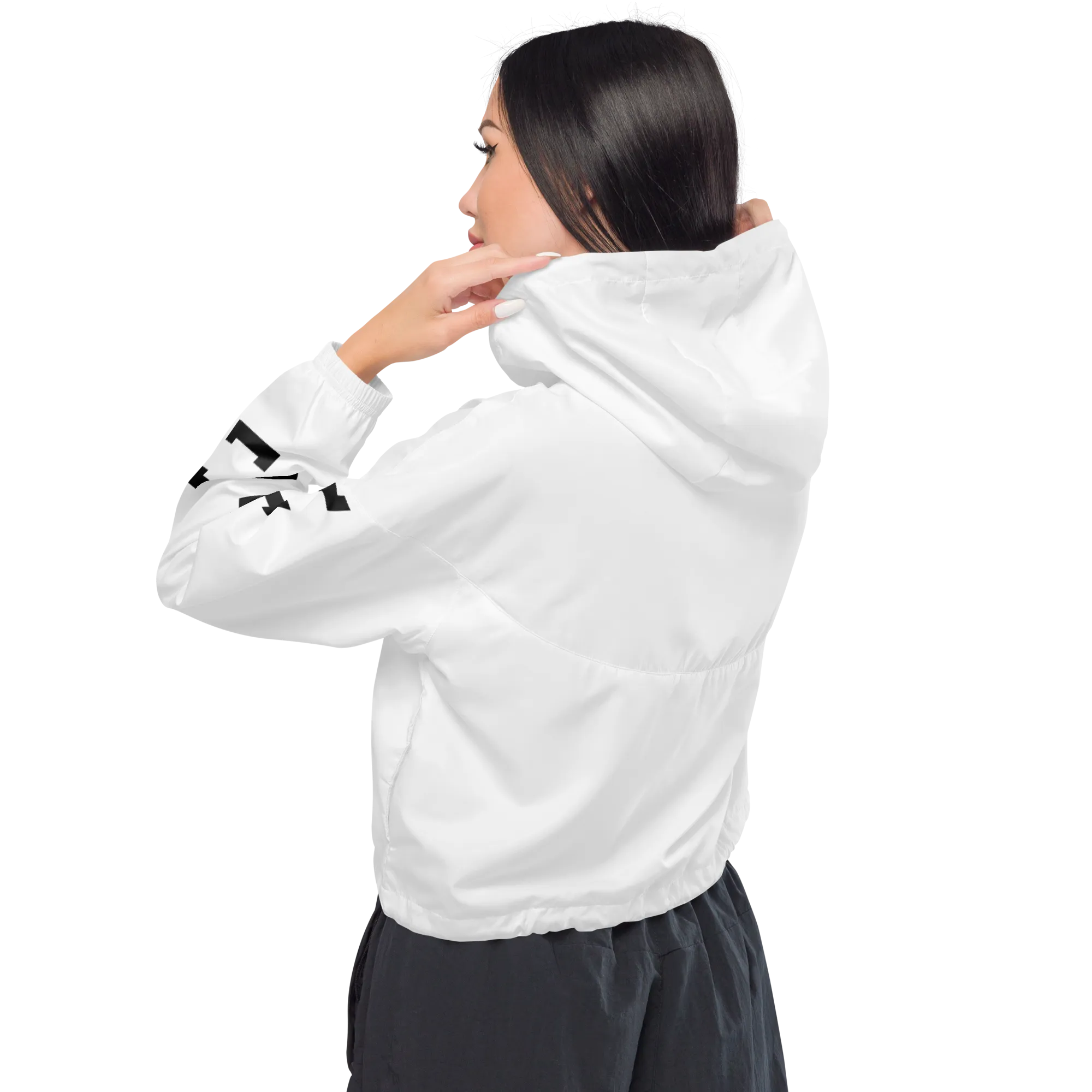 Sqdltd SP23 Women’s cropped windbreaker WB