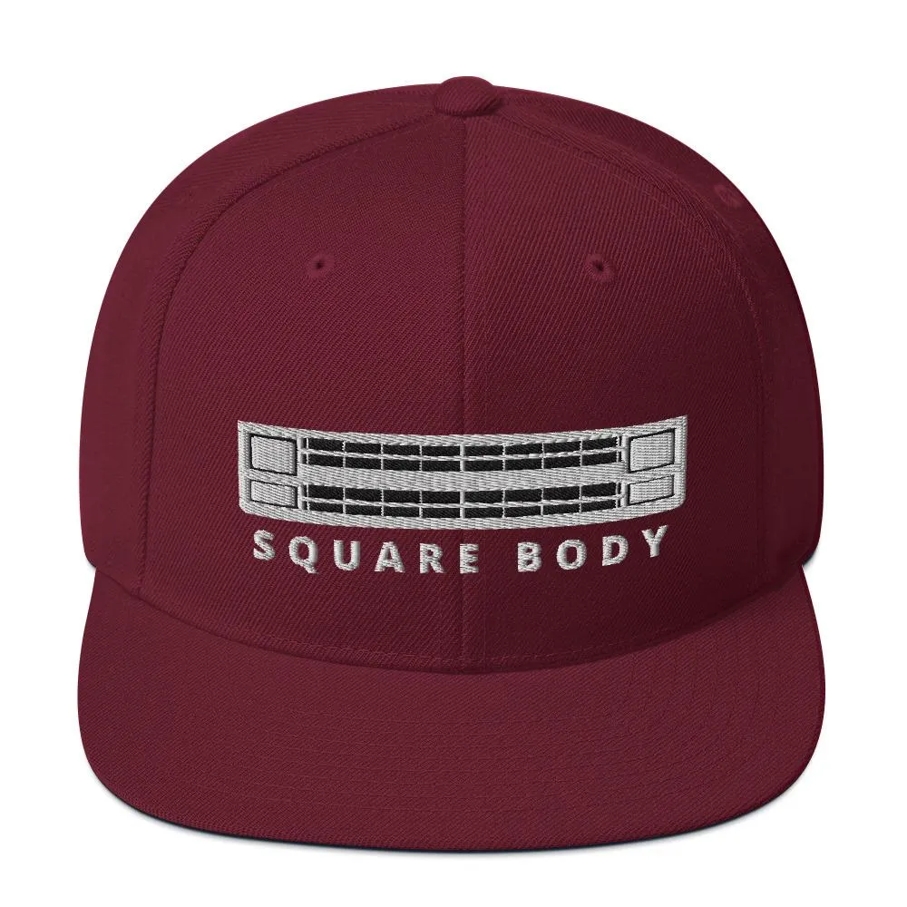 Squarebody Square Body Snapback Hat