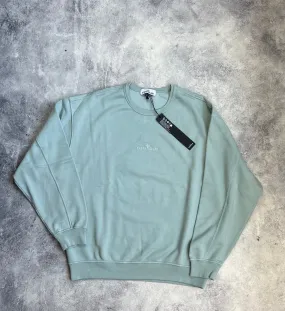 Stone island SS23 sky blue embroidered jumper