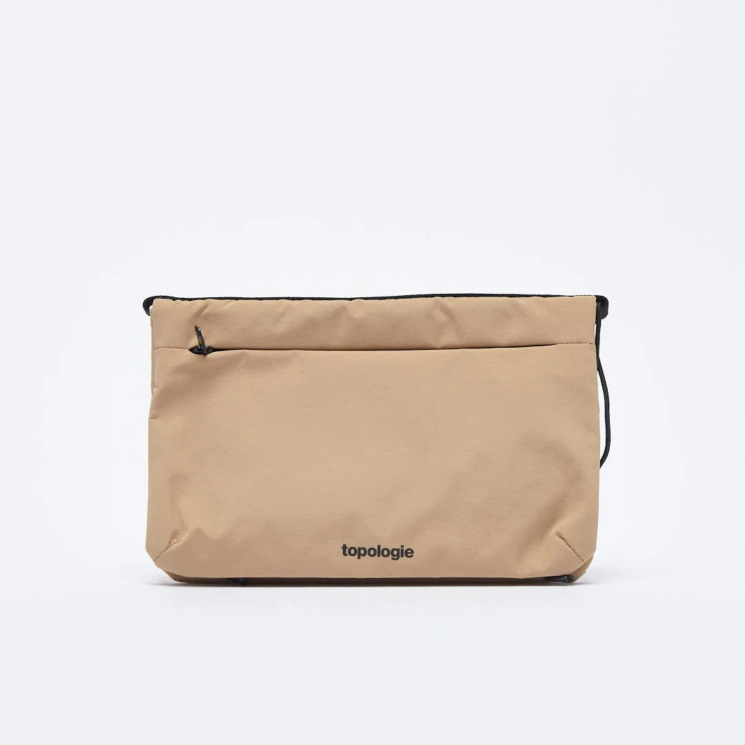 Topologie - Wares Bags Flat Sacoche Sand (Light fabric)