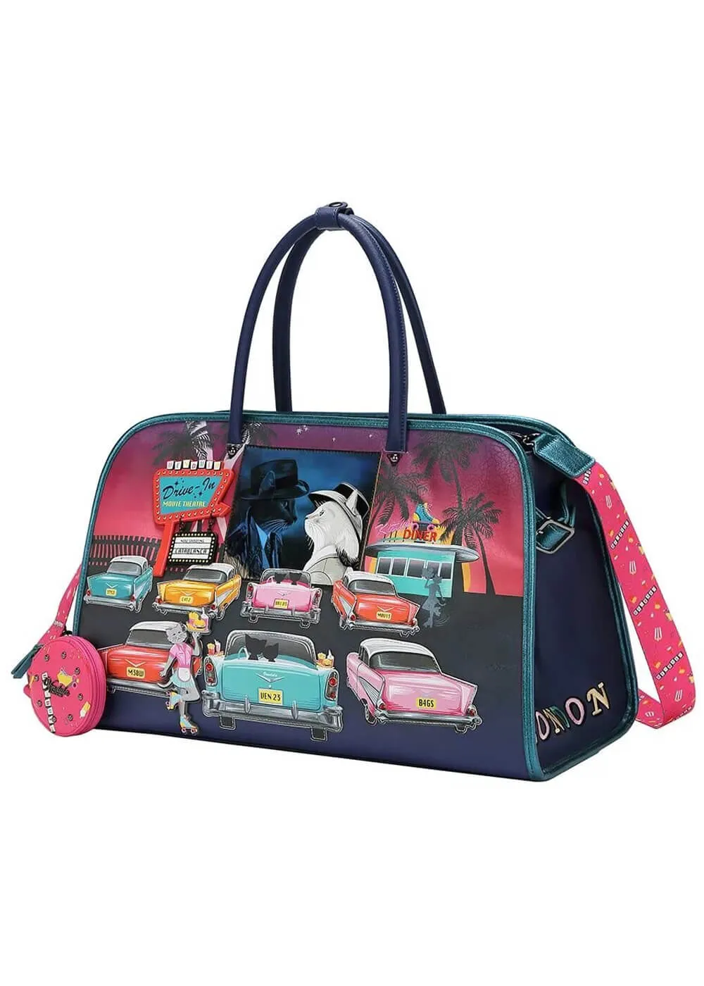 Vendula London Kitty's Drive In Movie Catablanca Bibi Overnight Bag