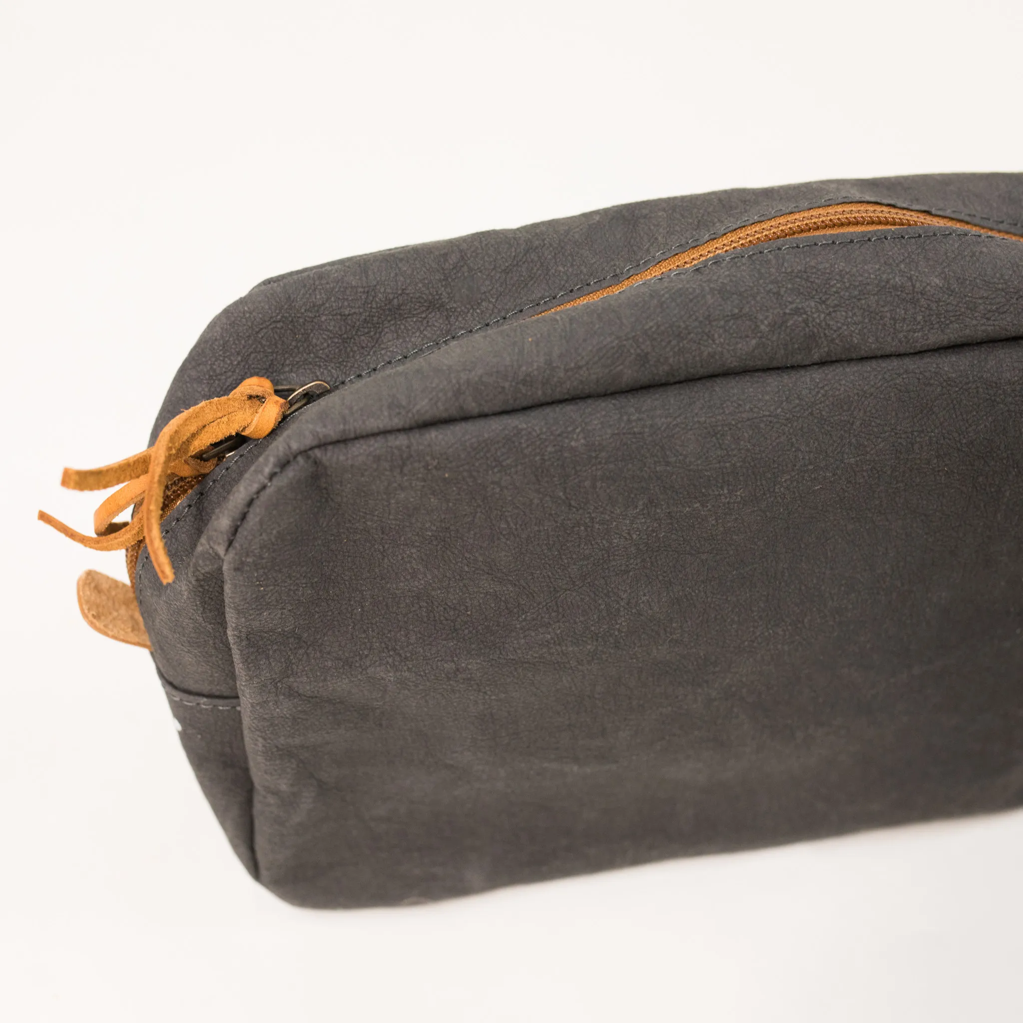 Washable Paper Dopp Kit in Dark Grey