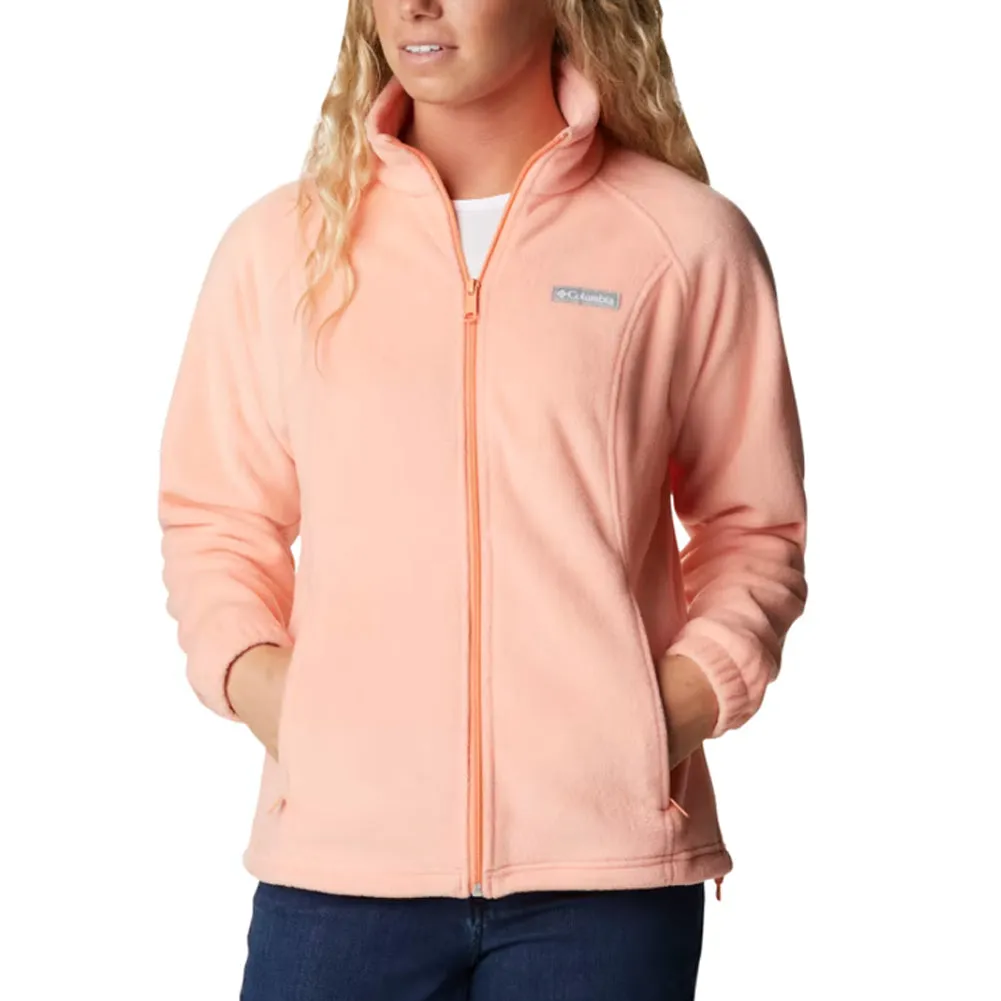 Women's Benton Springs Full Zip Fleece Jacket - Coral Reef 879 - 1372111