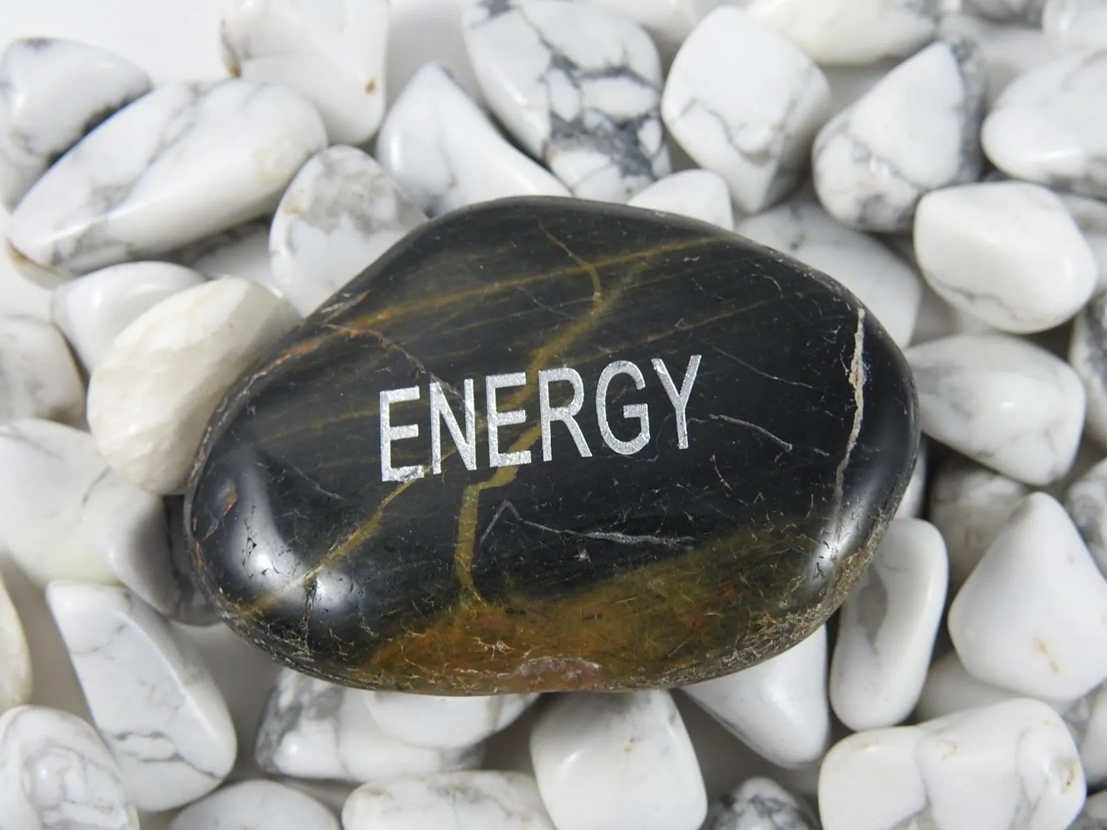 Word Stone (Energy, Friendship, Forever) CLOSEOUT